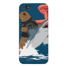 Bear Shark Escape Cases For iPhone 5