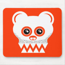 BEAR SKULL 2 MOUSE MATS