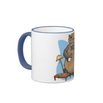 Bear & Squirrel Mug by andrewchandler Bear & Squirrel Mug