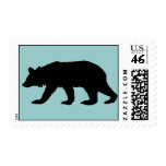 bear, hiking, camping, wilderness, mountain, mountains, mckinley, denali, alaska, postage, stamp, mail, letter, custom, customizable, customisable, personalize, personalise, personalised, personalized, template, graphic, design, digital, art, illustration, retro, modern, eighties, unique, trendy, funny, fun, stylish, original, gift, thank, you