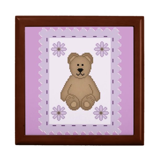 Bear Stamp Jewelry Boxes