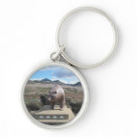Bear Statue Guarding Los Osos on South Bay Keychains