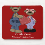 Bear Sweethearts Customizable Mousepad mousepads