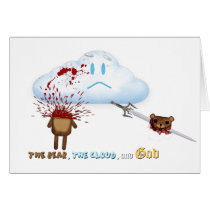 Bear, Sword, Cloud cards