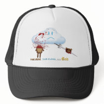 Bear, Sword, Cloud hats