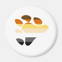 Bear Symbol Fridge Magnets