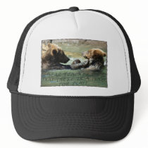 BEAR TOTEM - WISDOM TO PLAY hats
