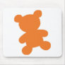 Bear Toy Silhouette Mouse Pads