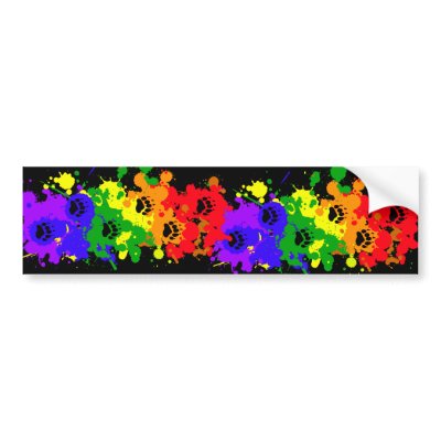 bear tracks bumper sticker by jonnydowntown