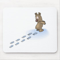 Bear Tracks mousepads