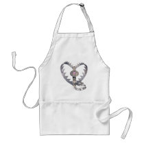 Bear Trap Heart Aprons