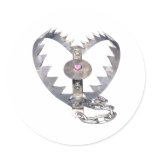 Bear Trap Heart stickers