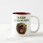 Bear Wants Coffee Mugs