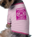 Bear_Warning Pet Tshirt