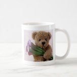 bear with calla lilies coffee mug big