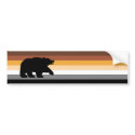Bear with Pride bumper stickers by BearOnTheMountain Bear with Pride bumper stickers
