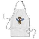 Bear With Sharks For Arms Apron