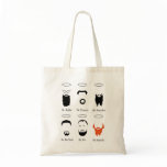 Beard Guide to the saints reusable tote bag bags