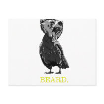 Beard (half bear - half bird) post cards