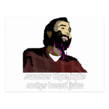 Beard Juice 8 Postcard