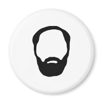 beard refrigerator magnets