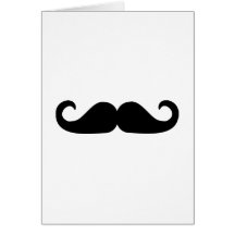 Beard - Mustache Greeting Card