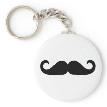 Beard - Mustache Key Chain