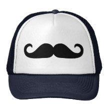 Beard - Mustache Mesh Hats