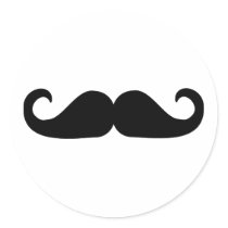 Beard - Mustache Sticker