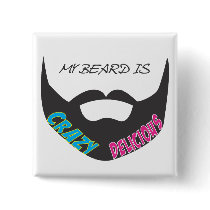 Beard Pride Button