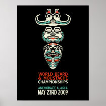 Beard Totem Print
