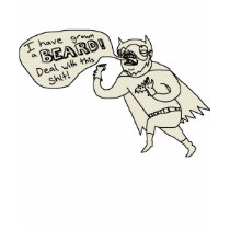 BEARD! t-shirts