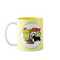 Bearded Collie Agility Gifts Mug