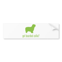 Bearded Collie Bumper Sticker