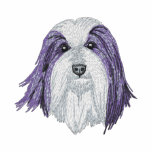 Bearded Collie Embroidered Hoodie
