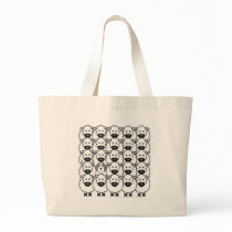Bearded Collie in the Sheep Bag