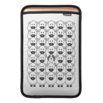 Bearded Collie in the Sheep ipad sleeves