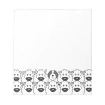 Bearded Collie in the Sheep notepads