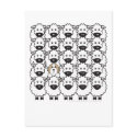 Bearded Collie in the Sheep postcards by khocker Bearded Collie in the Sheep postcards