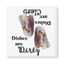 Bearded Collie Lovers Dishwasher Magnet