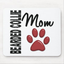 Bearded Collie Mom 2 Mouse Pads