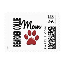 Bearded Collie Mom 2 Stamps