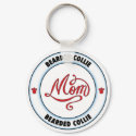 BEARDED COLLIE mom keychain