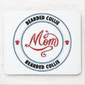 BEARDED COLLIE mom mousepad