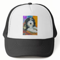 Bearded Collie Puppy Hats