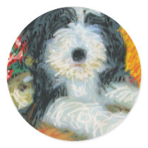 Bearded Collie Stickers