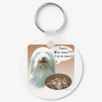 Bearded Collie Turkey keychains