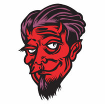 bearded devil photo sculptures by doonidesigns bearded devil photo sculptures