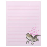 Bearded Dragon / Rankin Dragon Love Customized Letterhead