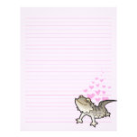 Bearded Dragon / Rankin Dragon Love Customized Letterhead